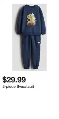 H&M 2-piece Sweatsuit offer