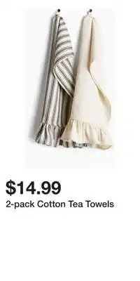 H&M 2-pack Cotton Tea Towels offer