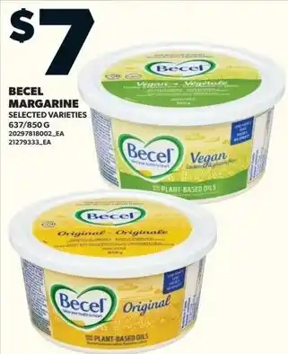 Loblaws Becel Margarine offer