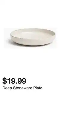 H&M Deep Stoneware Plate offer