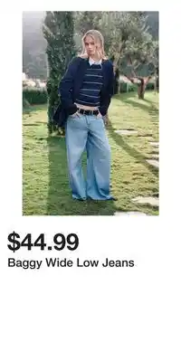 H&M Baggy Wide Low Jeans offer