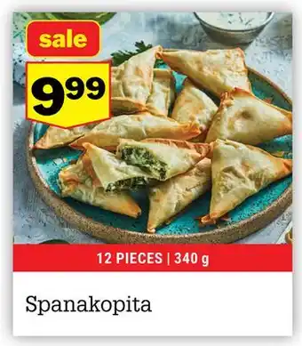 M & M Food Market Spanakopita offer