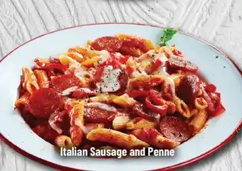 M & M Food Market Italian Sausage and Penne offer