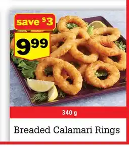 M & M Food Market Breaded Calamari Rings offer