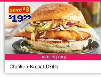 M & M Food Market Chicken Breast Grills offer