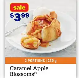 M & M Food Market Caramel Apple Blossoms offer