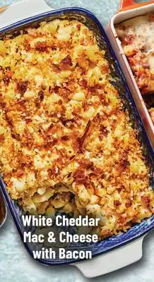 M & M Food Market White Cheddar Mac & Cheese with Bacon offer