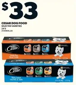 Loblaws Cesar dog food offer