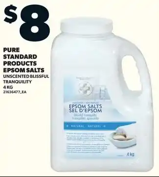 Loblaws Pure standard products epsom salts offer