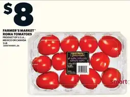 Loblaws Farmer's market roma tomatoes offer