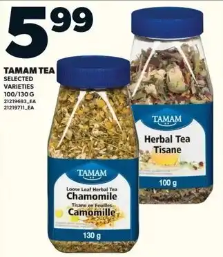 Loblaws Tamam tea offer