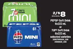 Loblaws PEPSI Soft Drink or 7UP Soft Drink offer