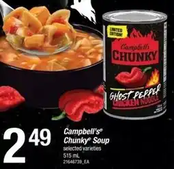 Loblaws Campbell's Chunky Soup offer