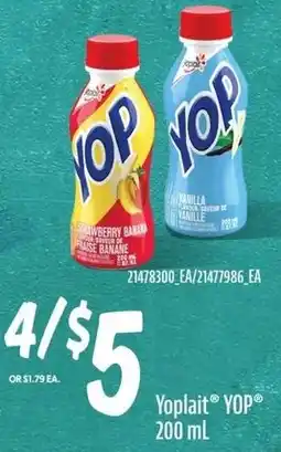 Loblaws Yoplait YOP offer