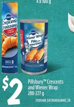 Loblaws Pillsbury Crescents and Wiener Wrap offer