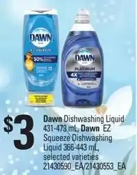 Loblaws Dawn Dishwashing Liquid offer