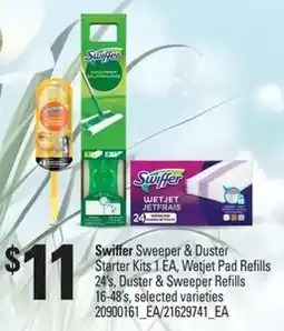 Loblaws Swiffer Sweeper & Duster Starter Kits offer