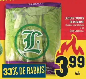 Marché Adonis Laitues Coeurs de Romaine offer