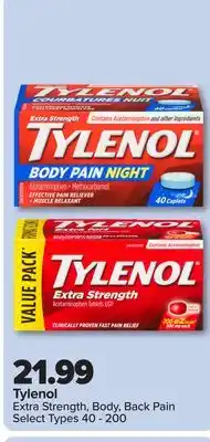 PharmaChoice Tylenol Extra Strength, Body, Back Pain offer