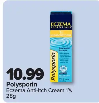 PharmaChoice Polysporin Eczema Anti-Itch Cream 1% offer