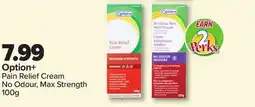 PharmaChoice Option+ Pain Relief Cream offer