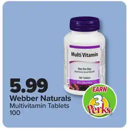 PharmaChoice Webber Naturals Multivitamin Tablets offer