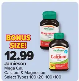 PharmaChoice Jamieson Mega Cal, Calcium & Magnesium offer