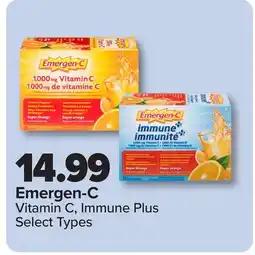 PharmaChoice Emergen-C Vitamin C, Immune Plus offer