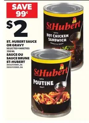 Independent City Market ST. HUBERT SAUCE OR GRAVY, 398 ML offer