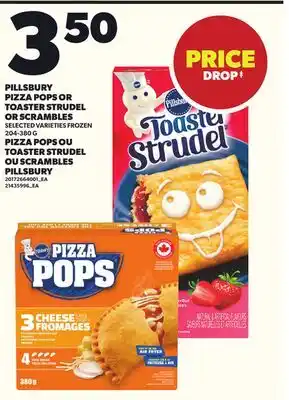 Independent City Market PILLSBURY PIZZA POPS OR TOASTER STRUDEL OR SCRAMBLES, 204-380 G offer