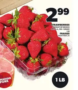 Independent City Market STRAWBERRIES, 1 LB offer