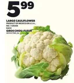 Independent City Market LARGE CAULIFLOWER offer