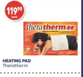 Wellwise by Shoppers Theratherm HEATING PAD offer