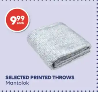 Wellwise by Shoppers SELECTED PRINTED THROWS offer