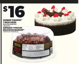 Independent City Market FARMER'S MARKET 7 INCH CAKES, 750-875 G offer