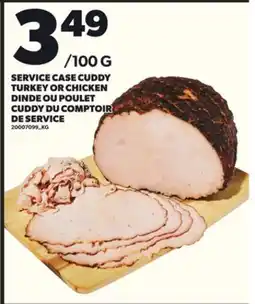 Independent City Market SERVICE CASE CUDDY TURKEY OR CHICKEN offer