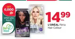 Rexall L'ORÉAL Féria Hair Colour offer