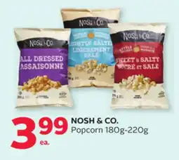 Rexall NOSH & CO. Popcorn offer