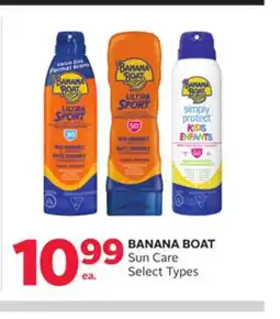 Rexall BANANA BOAT Sun Care offer