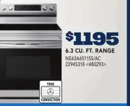 RONA 6.3 CU. FT. RANGE offer