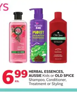 Rexall HERBAL ESSENCES, AUSSIE Kids or OLD SPICE Shampoo, Conditioner, Treatment or Styling offer