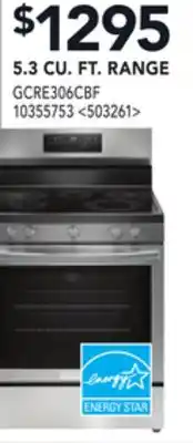 RONA 5.3 CU. FT. RANGE offer