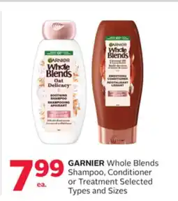 Rexall GARNIER Whole Blends Shampoo, Conditioner or Treatment offer