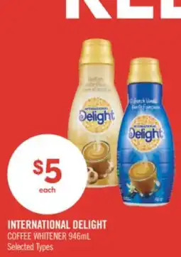 Shoppers Drug Mart INTERNATIONAL DELIGHT COFFEE WHITENER offer