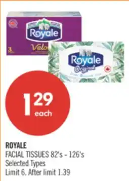 Shoppers Drug Mart ROYALE FACIAL TISSUES offer