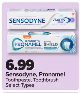 PharmaChoice Sensodyne, Pronamel Toothpaste, Toothbrush offer