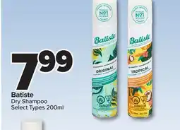 PharmaChoice Batiste Dry Shampoo offer