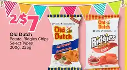 PharmaChoice Old Dutch Potato, Ridgies Chips offer