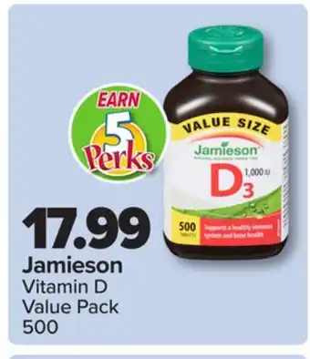 PharmaChoice Jamieson Vitamin D Value Pack offer