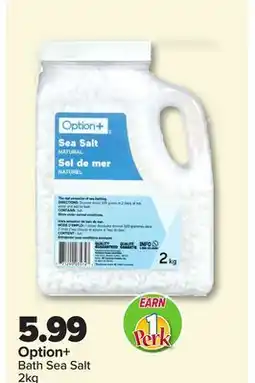 PharmaChoice Option+ Bath Sea Salt offer